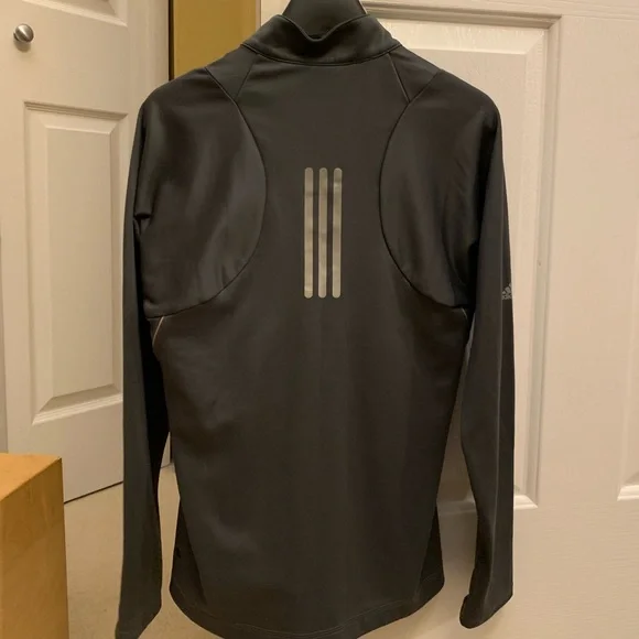 Adidas Grey Track Jacket - Picture 3 of 4